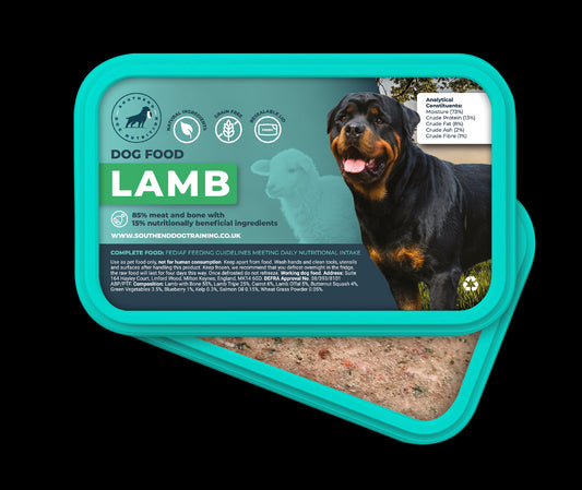 Southend Dog Nutrition Lamb Complete Raw Meal