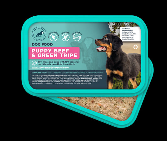 Southend Dog Nutrition Puppy Beef with Tripe