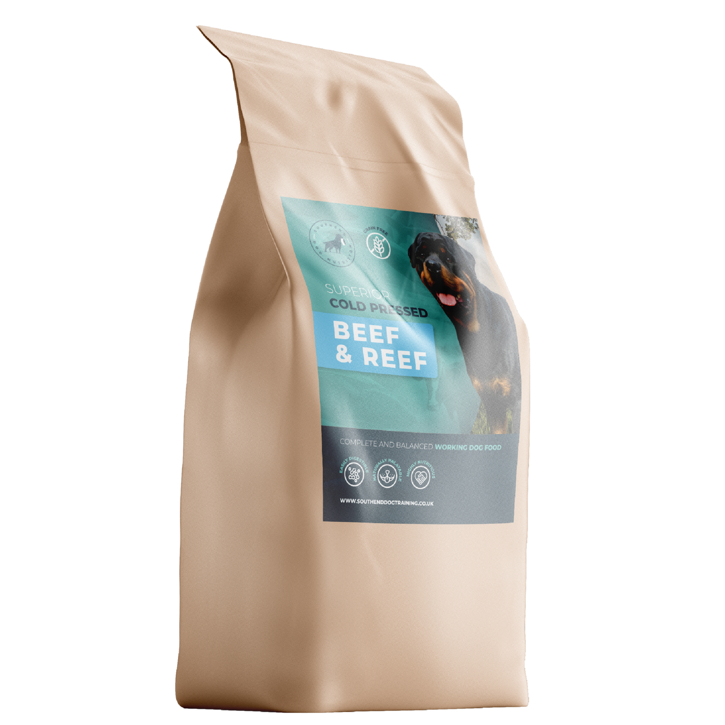Southend Dog Nutrition Cold Pressed Beef & Reef 10kg