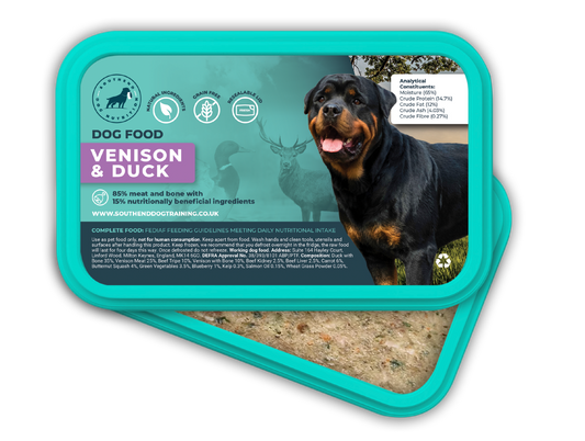 Venison & Duck Adult Raw Dog Food Complete Meal